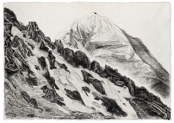 Shi Jin-Hua, Pen Walking #125, 2012