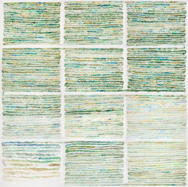 Shi Jin-Hua, Pen Walking #75, 2009