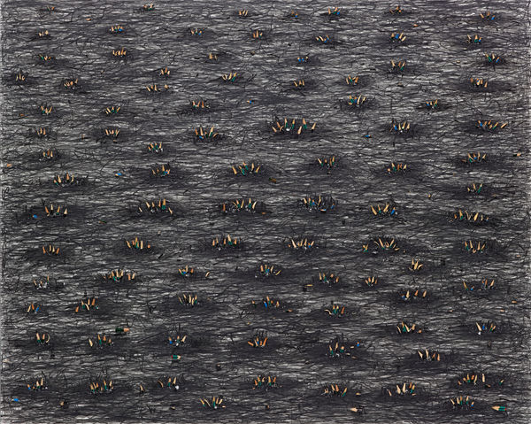 Shi Jin-Hua, Pen Walking #126, 2012