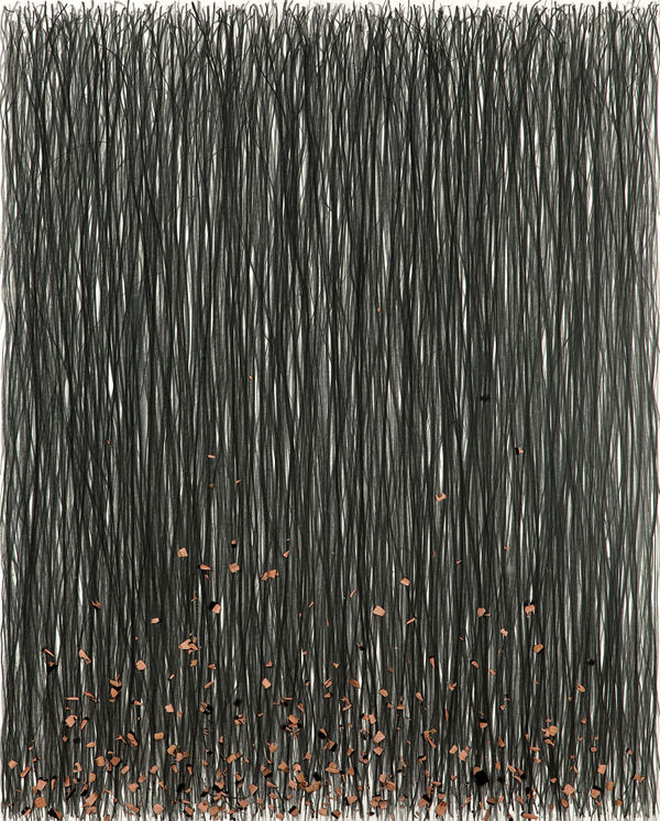 Shi Jin-Hua, Pen Walking #107, 2011