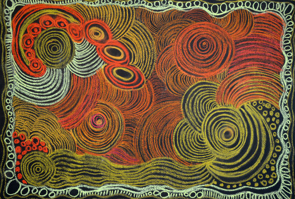 Alison Anderson untitled Chalk on paper 50 x 70 cm