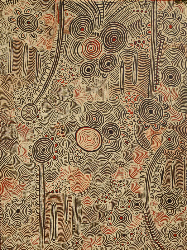 Alison Anderson Ceremony that Unifies, 2024 Acrylic on linen 120 x 90 cm