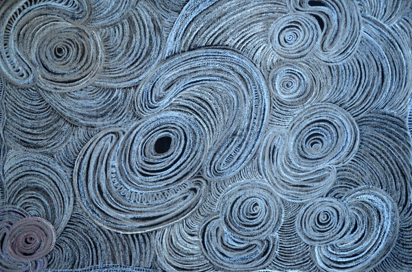 Alison Anderson Untitled Chalk on paper 50 x 70 cm