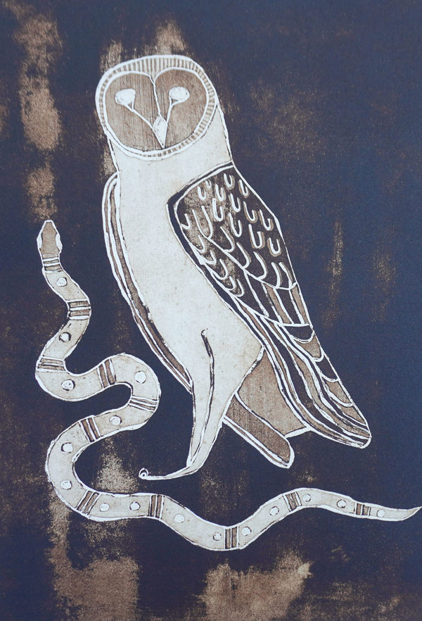 Stanley Taylor Dumbi & Ungud, 2024 etching on paper - edition original intaglio print 52 x 68 cm