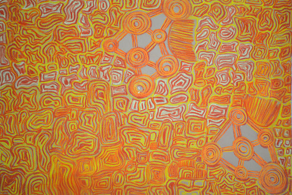 Alison Anderson Untitled Chalk on paper 50 x 70 cm