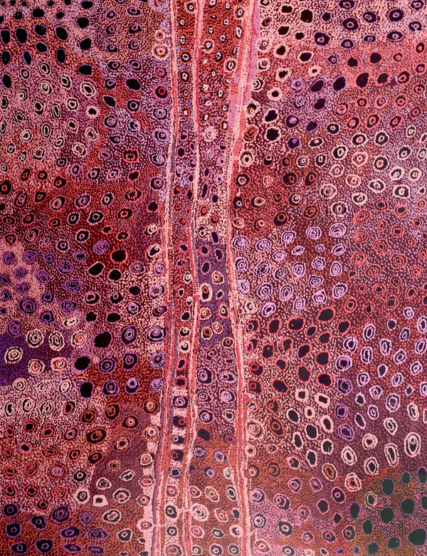 Mona Mitakiki Shepherd Seven Sisters, 2020 acrylic on linen 198 x 152 cm