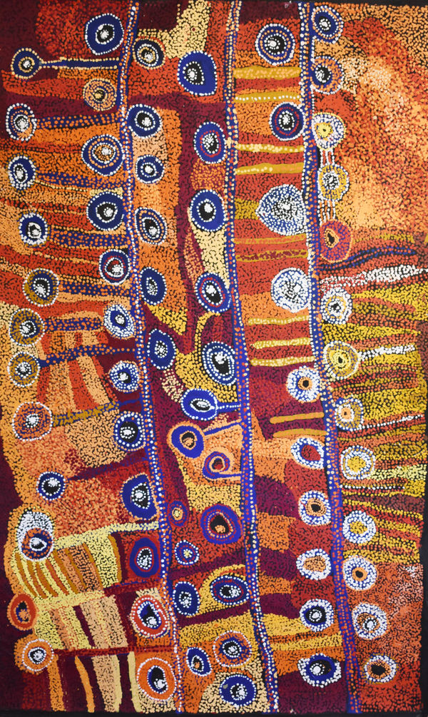 Wawiriya Burton Ngayuku ngura - My Country Acrylic on Linen 122 x 198 cm