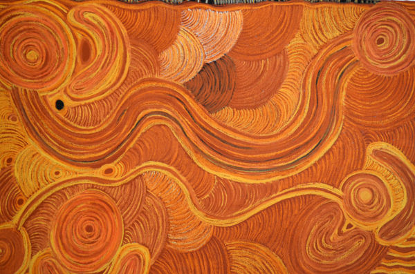 Alison Anderson Untitled acrylic on paper 50 x 70 cm