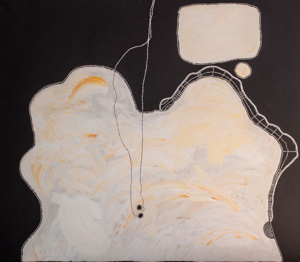 Timo Hogan Lake Baker, 2022 acrylic on linen 230 x 200 cm