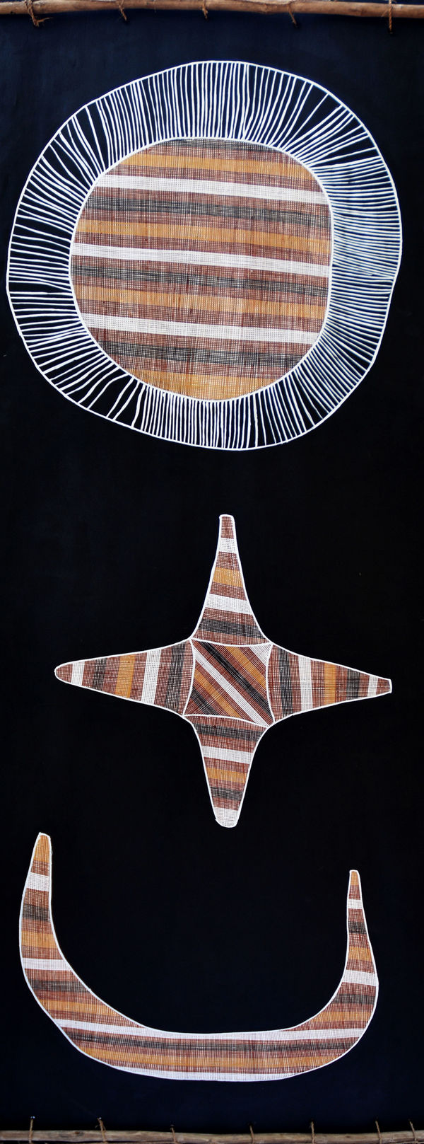 Paul Nabulumo Namarinjmak, Dirdbim (Moon Dreaming), 2024