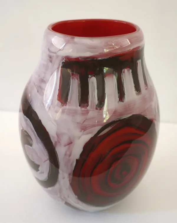 Rita Watson iIlupa, 2024 Painting on glass 26 x 18 cm