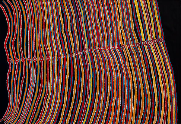 Lennard Walker Tali, 2019 Acrylic on linen 200 x 137 cm