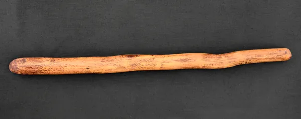 Frankie Bellou Stick, 2021 Hand craved wood 76 x 5 cm