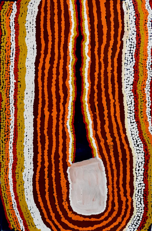 Nancy Carnegie Tatjarr, 2022 acrylic on canvas 76 x 50 cm