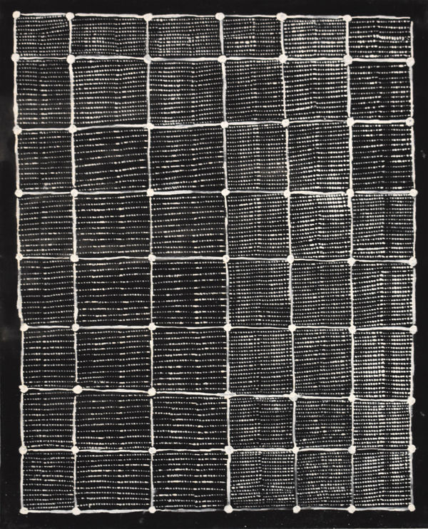 Michelle Pauline Maxwell Bush Minkaga III natural ochres on linen 90 x 70 cm