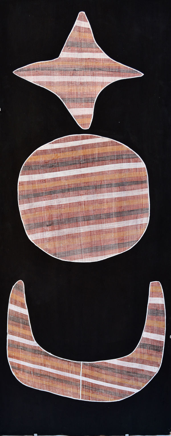 Paul Nabulumo Namarinjmak, Dirdbim (Moon Dreaming), 2023