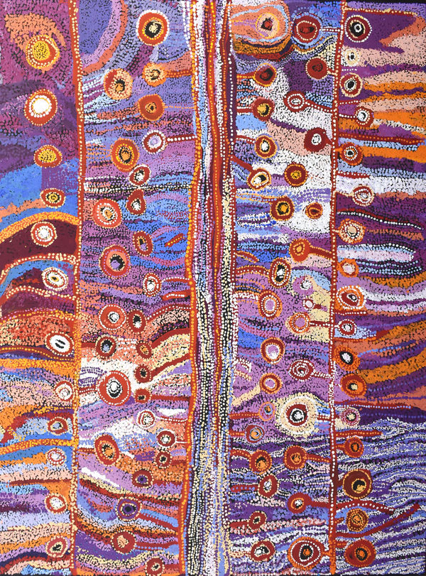 Wawiriya Burton Ngayuku ngura - My Country Acrylic on Linen 1970x1510mm