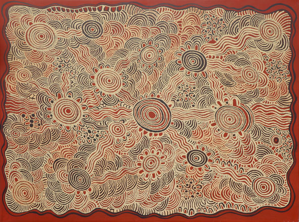 Alison Anderson Country of my Heart, 2024 Acrylic on Linen 120 x 90 cm