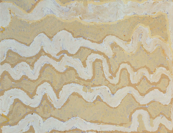 Nancy Patterson (Pinyirr) My Country - Parnngurr acrylic on canvas 46 x 61 cm