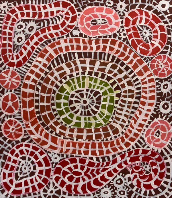 Lloyd Ajax Thi Kangaroo, 2022 acrylic on canvas 71 x 61 cm