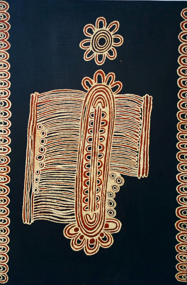 Alison Anderson Secrecy: Inner Space, 2024 Acrylic on Linen 92 x 61 cm