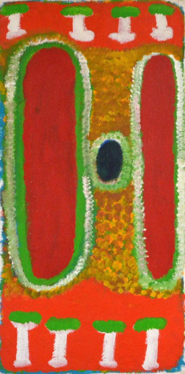 Rosie (Tarku) Tarco King Jumu acrylic on canvas 60 x 30 cm