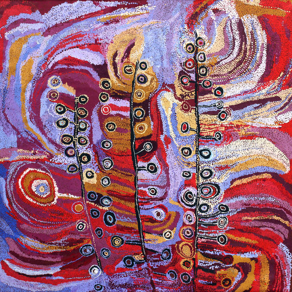 Wawiriya Burton Ngayuku ngura - My Country Acrylic on Linen 1970x1980mm (78x78")