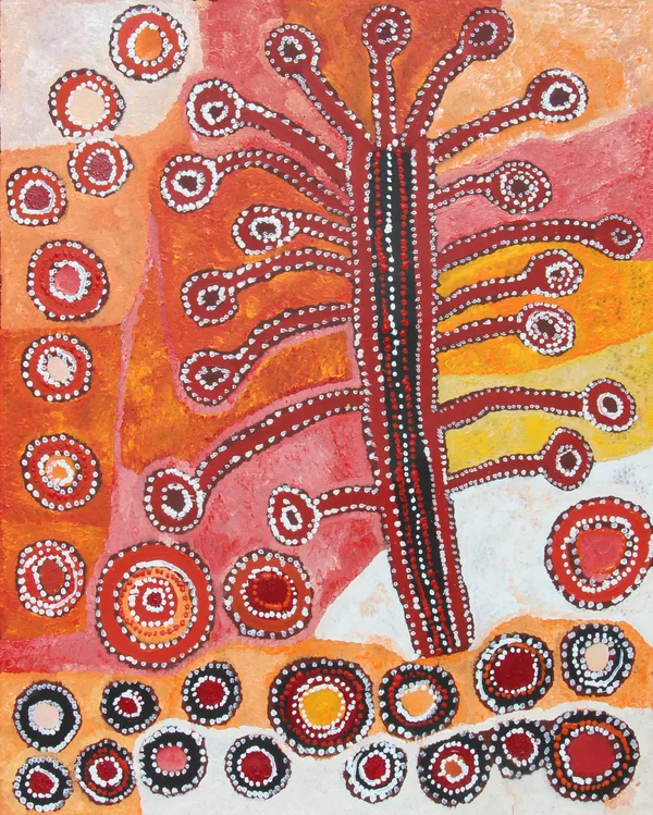 Eric Barney Mungi Kumanara Ngura (Country), 2022 acrylic on linen 81 x 101 cm