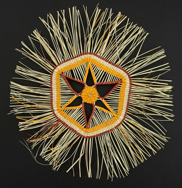Michelle Namundja, Marebu (Woven Mat), 2025