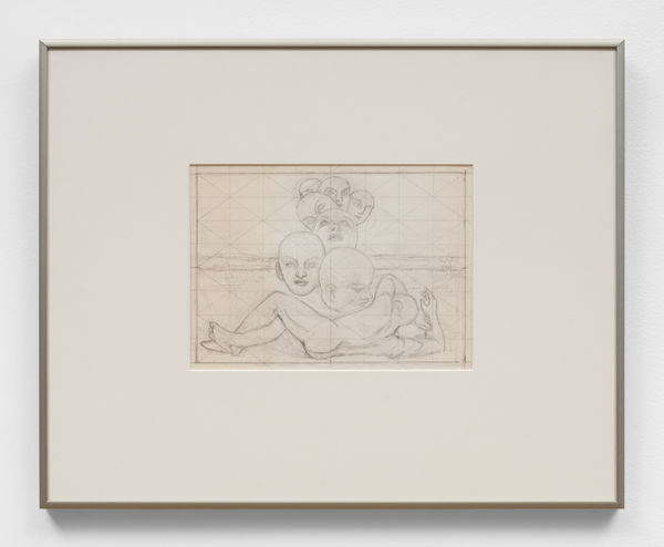 Jared French, Reclining Figures with Heads, c. 1960s