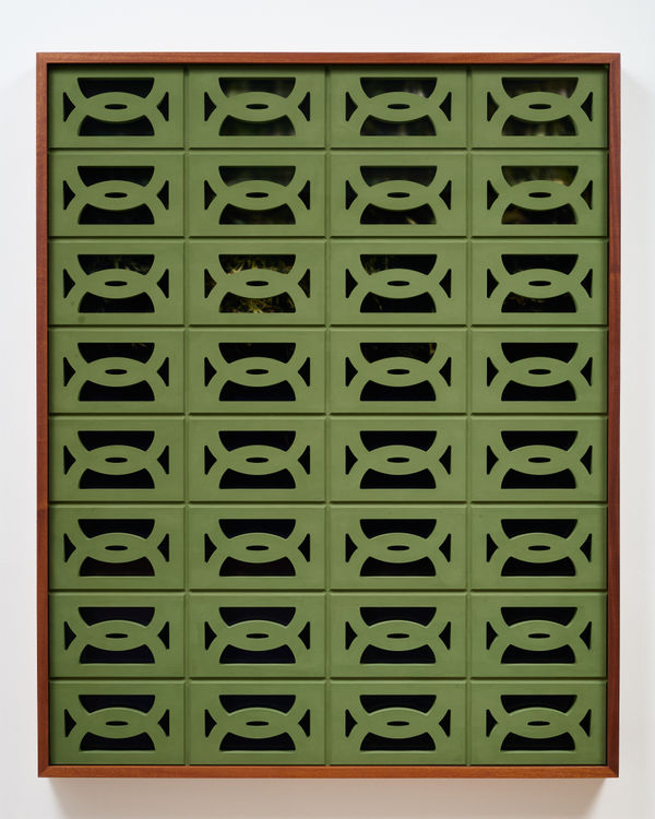 Widline Cadet, An Elusive Echo #1 (Green), 2023