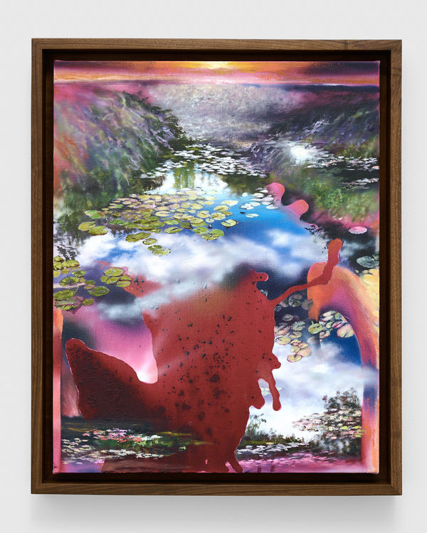 Annie Lapin, Unwilded (Giverny), 2024