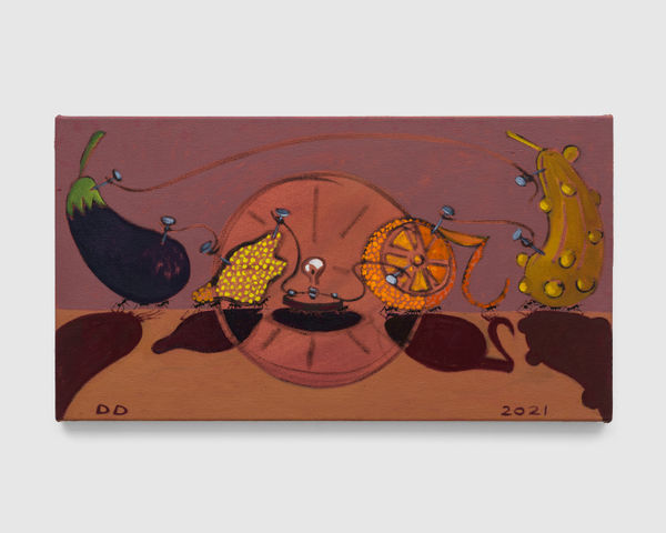Dickon Drury, Ants carry Fruit Battery, 2023