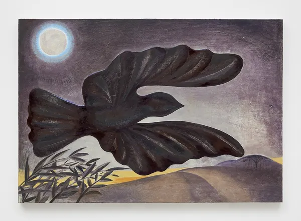 Louis Fratino Swift and mosquito, 2020 Oil on canvas 36 x 52 inches 91.4 x 132.1 cm