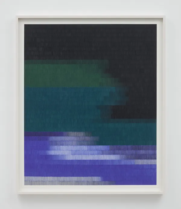 Zipora Fried Lost and Found Souls, 2021 Colored pencil on archival museum board 65 x 54 inches 165.1 x 137.2 cm