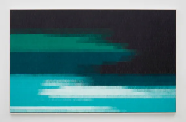 Zipora Fried The Good Gangster, 2022 Colored pencil on archival museum board 58 x 94 inches 147.3 x 238.8 cm Framed: 59-3/8” x 95-3/8” x 1-3/4” depth