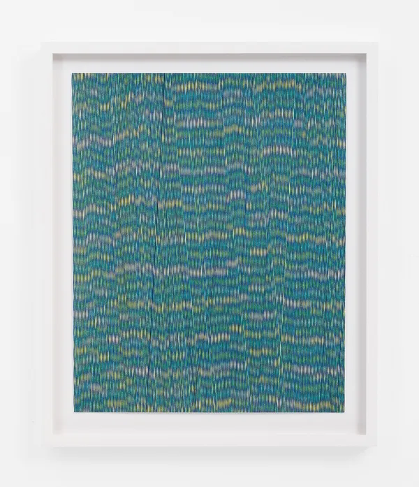 Cameron Martin Reticulation, 2019 Permanent marker on paper 10.875 x 8.75 inches 27.6 x 22.2 cm