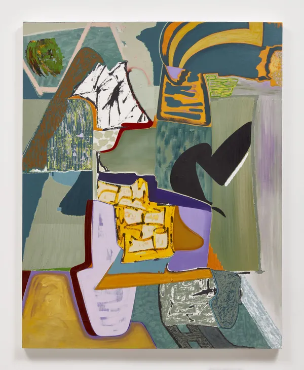 Magalie Guérin Untitled, 2024 Oil on canvas 45 x 36 inches 114.3 x 91.4 cm Signed on verso