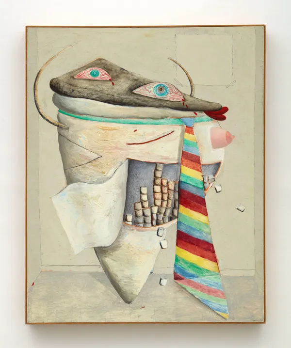 Brenda Goodman Self-Portrait 1, 1974 Oil, mixed media on canvas 60 x 48 inches 152.4 x 121.9 cm