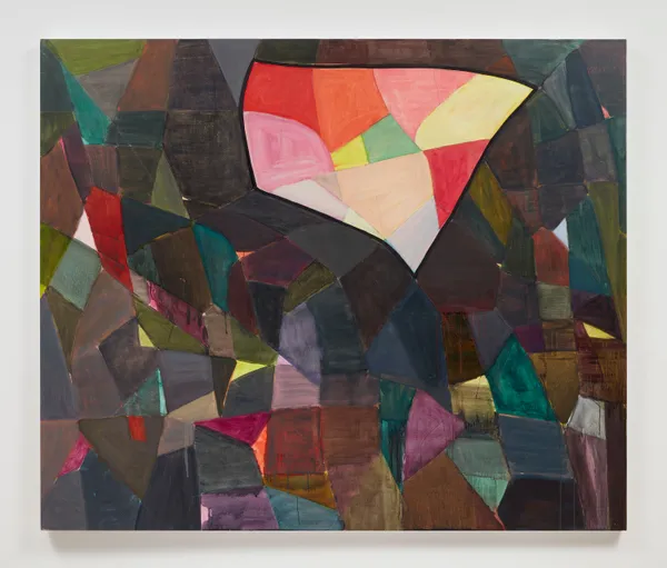 Brenda Goodman Let it Shine, 2022 Oil on wood 60 x 72 inches 152.4 x 182.9 cm