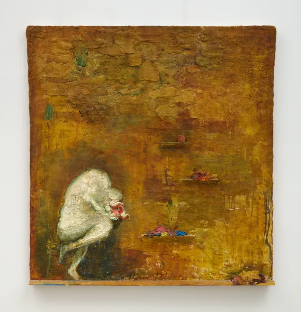 Brenda Goodman Self-Portrait 55, 2006 Mixed media on wood 64 x 62 inches 162.6 x 157.5 cm