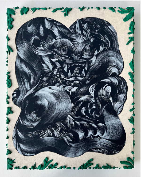 Tyler Keeton Robbins, Cat in the Jungle, 2023