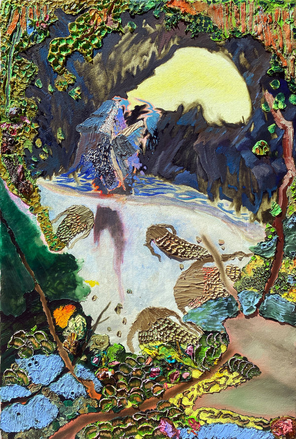 Michael Nauert, Catfish as Angel, 2023