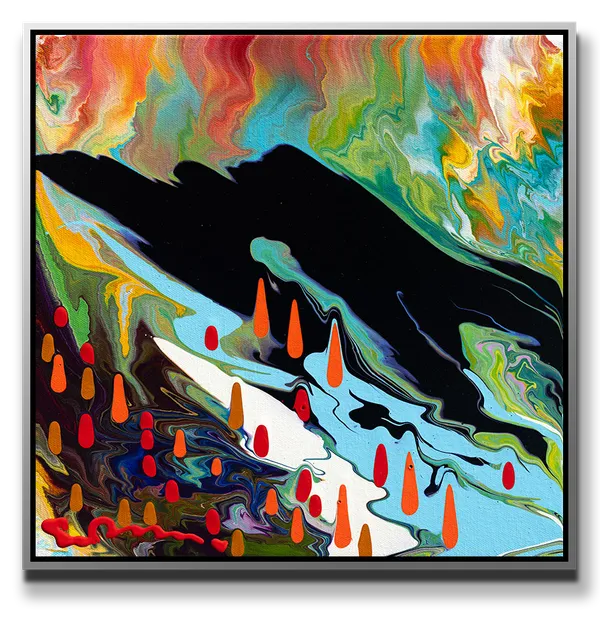 Simon Bull, Down Hill, 2025