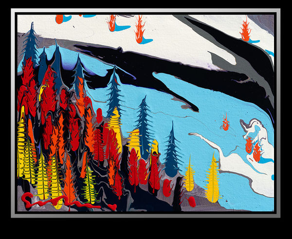 Simon Bull, Spruce and Fir, 2025