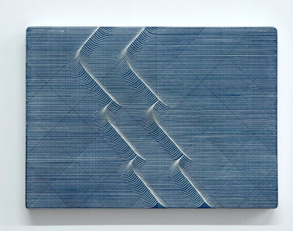 David Murphy, Long Ending (Blue), 2020