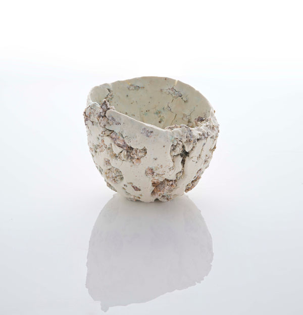 Aneta Regel, White small bowl (right), 2025