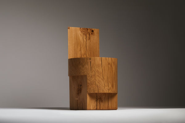 Gareth Neal, Of Cut Chair - Round without arm, 2024