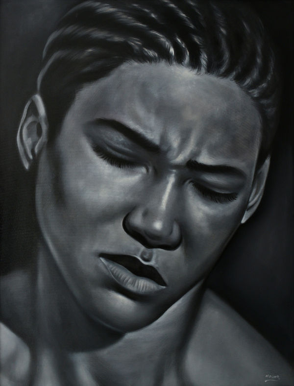 Mouna Bensaid, Souffrance Morale, 2019