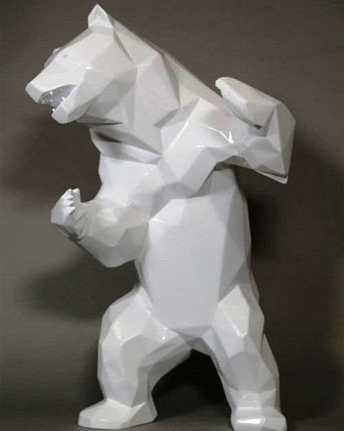 Richard Orlinski, Ours debout, 2018